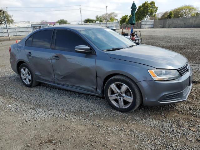 3VWLL7AJ7BM079720 - 2011 VOLKSWAGEN JETTA TDI GRAY photo 4