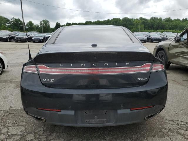 3LN6L2JK4DR812979 - 2013 LINCOLN MKZ BLACK photo 6