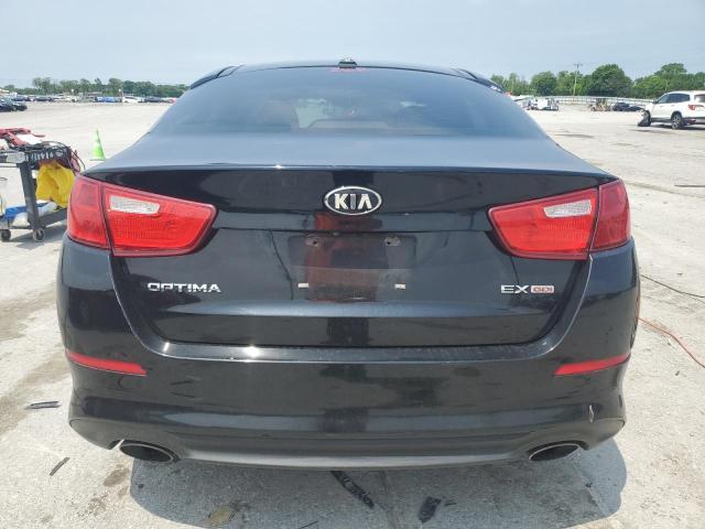 5XXGN4A7XFG504193 - 2015 KIA OPTIMA EX BLACK photo 6