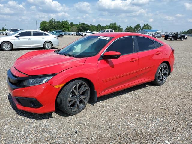 2HGFC2F89LH548400 - 2020 HONDA CIVIC SPORT 红色 照片 1