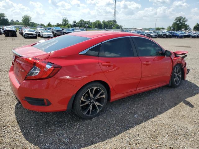 2HGFC2F89LH548400 - 2020 HONDA CIVIC SPORT 红色 照片 3