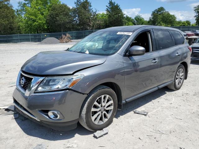 5N1AR2MN5GC662382 - 2016 NISSAN PATHFINDER S GRAY photo 1
