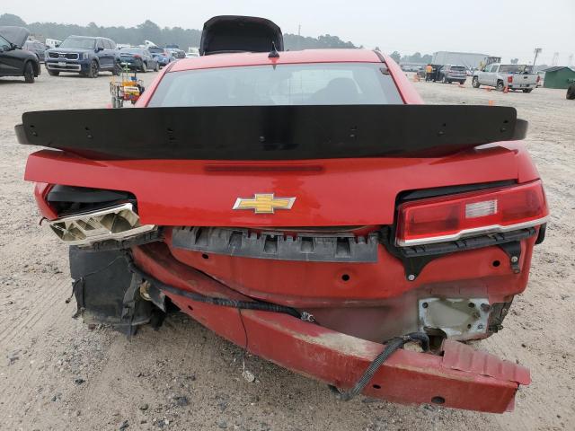 2G1FB1E33F9125336 - 2015 CHEVROLET CAMARO LS RED photo 6