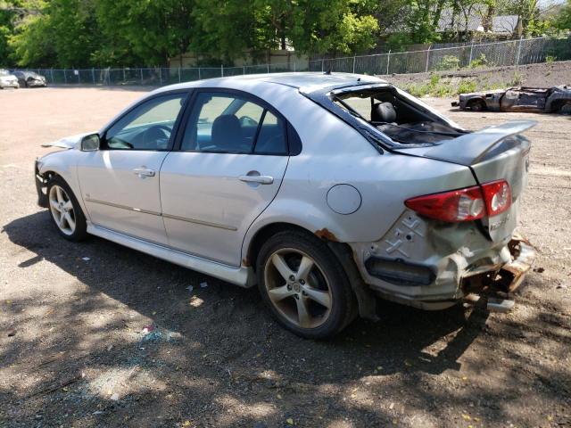 1YVHP85D555M62356 - 2005 MAZDA 6 S SILVER photo 2