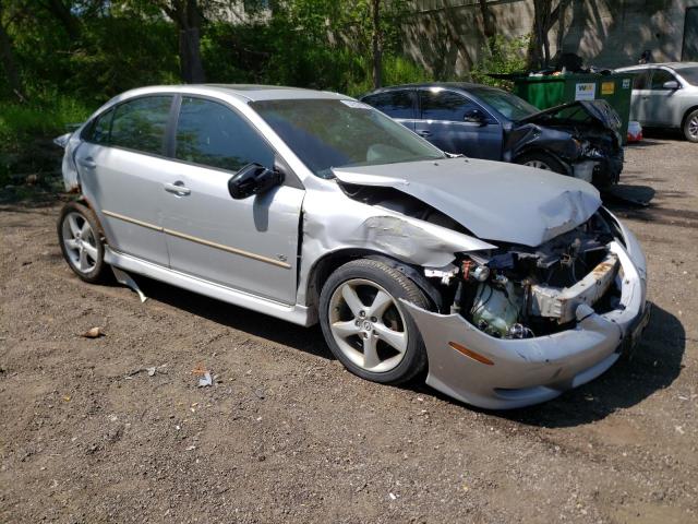 1YVHP85D555M62356 - 2005 MAZDA 6 S SILVER photo 4