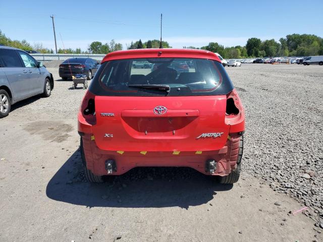 2T1KR32E86C598961 - 2006 TOYOTA COROLLA MA XR Червоний фото 6