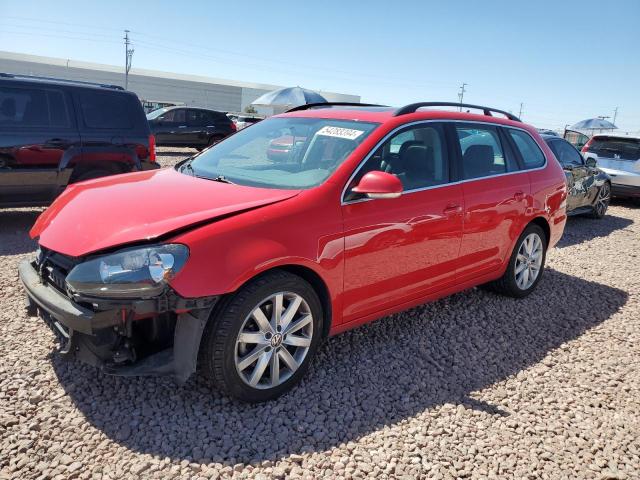 3VWPL7AJ3BM673819 - 2011 VOLKSWAGEN JETTA TDI RED photo 1