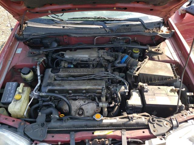 3N1BB51D7YL103094 - 2000 NISSAN SENTRA SE RED photo 11