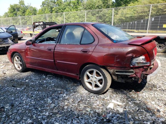 3N1BB51D7YL103094 - 2000 NISSAN SENTRA SE RED photo 2