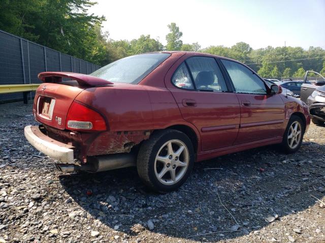 3N1BB51D7YL103094 - 2000 NISSAN SENTRA SE RED photo 3