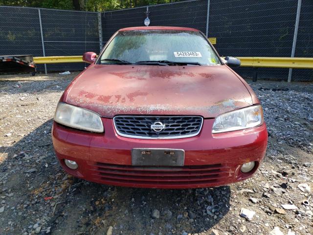 3N1BB51D7YL103094 - 2000 NISSAN SENTRA SE RED photo 5