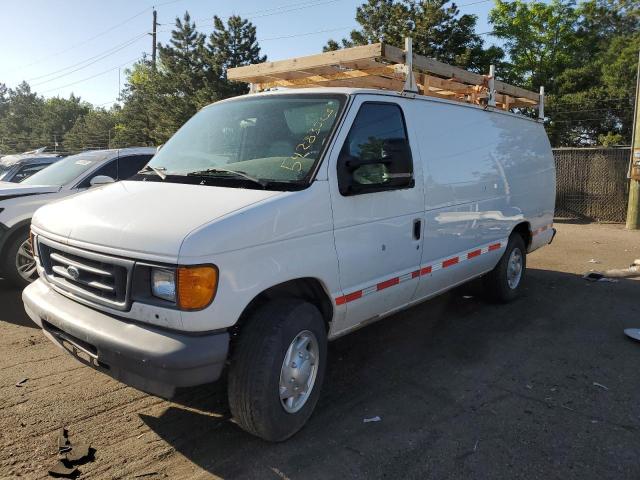 1FTNS24L37DA23081 - 2007 FORD ECONOLINE E250 VAN WHITE photo 1