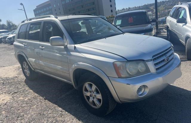 2002 TOYOTA HIGHLANDER LIMITED, 