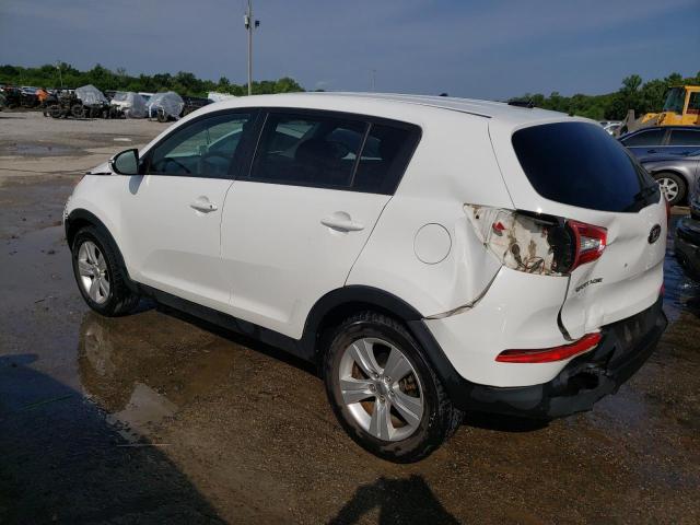 KNDPB3A22D7494272 - 2013 KIA SPORTAGE BASE WHITE photo 2