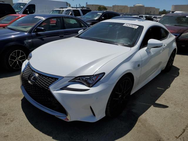 JTHHA5BC2H5007114 - 2017 LEXUS RC 200T WHITE photo 1