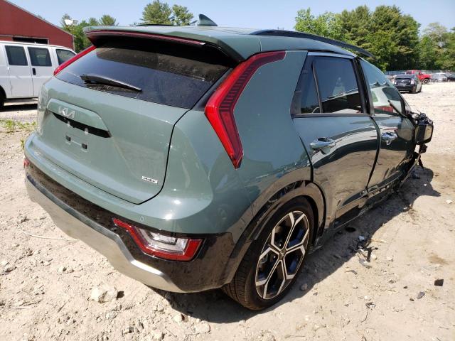 KNDCR3LF5P5069512 - 2023 KIA NIRO SX TOURING GREEN photo 3