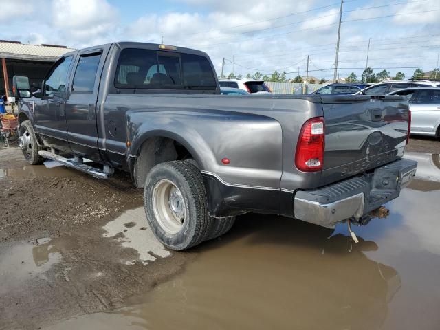 1FTWW32R08EA12251 - 2008 FORD F350 SUPER DUTY GRAY photo 2