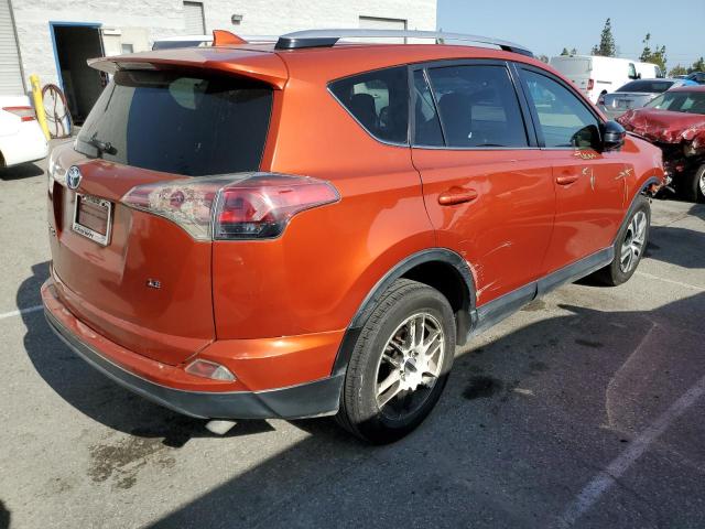 JTMZFREV8GD090760 - 2016 TOYOTA RAV4 LE ORANGE photo 3