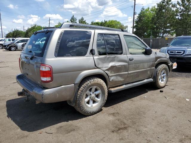 JN8DR09Y64W913417 - 2004 NISSAN PATHFINDER LE GOLD photo 3
