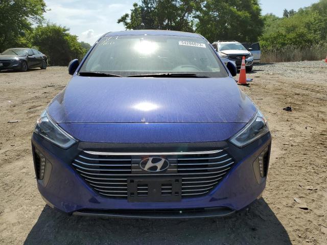 KMHC75LD8KU173678 - 2019 HYUNDAI IONIQ LIMITED BLUE photo 5