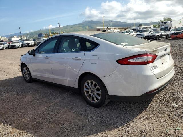 3FA6P0G77GR323759 - 2016 FORD FUSION S WHITE photo 2