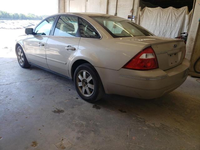 1FAFP23106G118772 - 2006 FORD FIVE HUNDR SE BEIGE photo 2