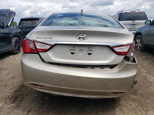 5NPEB4AC3BH045830 - 2011 HYUNDAI SONATA GLS GOLD photo 6