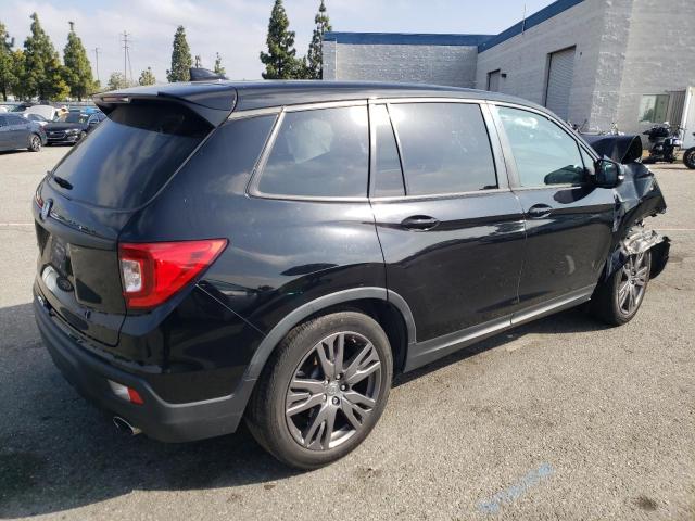 5FNYF7H51MB007217 - 2021 HONDA PASSPORT EXL შავი ფოტო 3