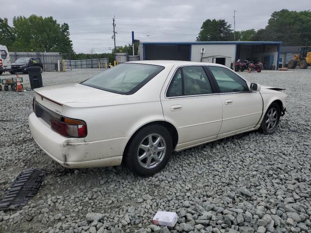 1G6KY5496YU196251 - 2000 CADILLAC SEVILLE STS WHITE photo 3