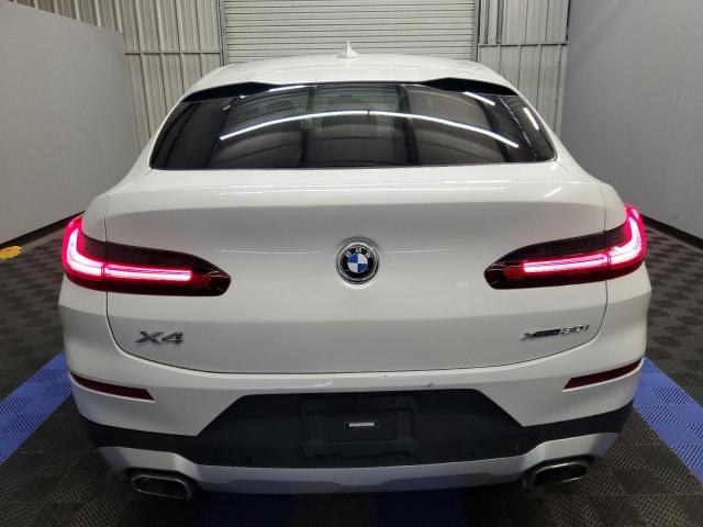 5UX33DT08P9P70927 - 2023 BMW X4 XDRIVE30I WHITE photo 6