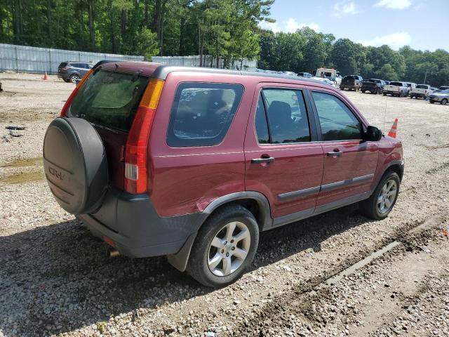 SHSRD68402U000292 - 2002 HONDA CR-V LX BURGUNDY photo 3