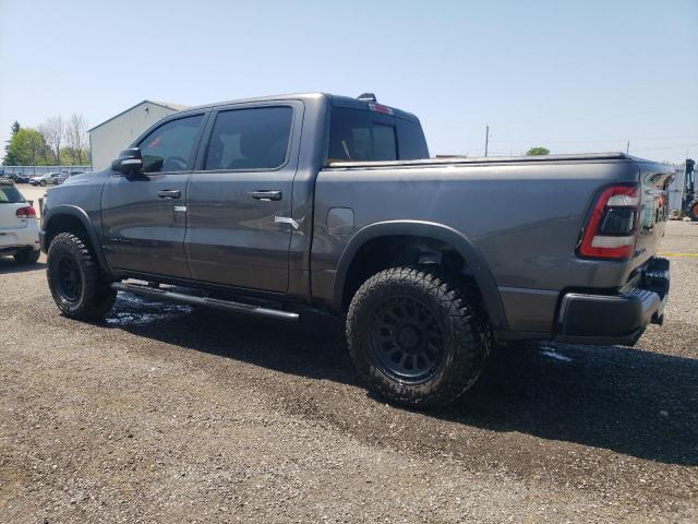 1C6SRFLT0KN579785 - 2019 RAM 1500 REBEL GRAY photo 2