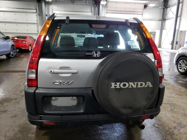 SHSRD68413U109264 - 2003 HONDA CR-V LX SILVER photo 6