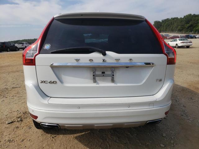 YV440MDJXG2923383 - 2016 VOLVO XC60 T5 WHITE photo 6