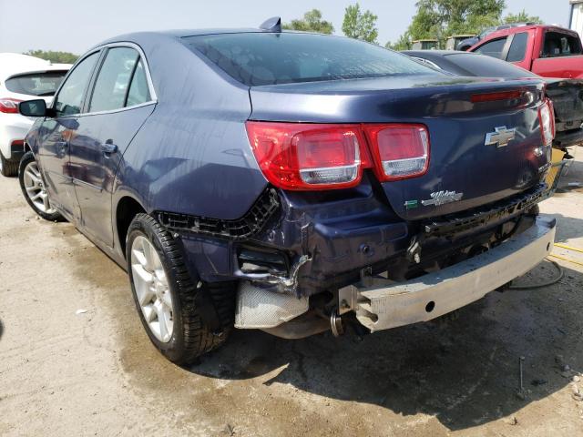 1G11C5SL2FF218486 - 2015 CHEVROLET MALIBU 1LT BLUE photo 2