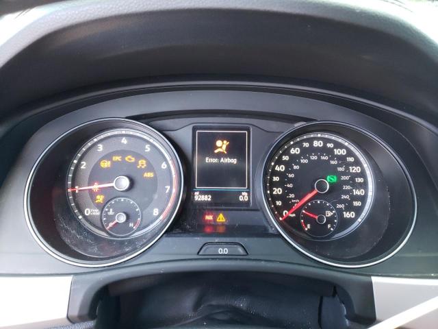 1V2DC2CA1MC212126 - 2021 VOLKSWAGEN ATLAS CROS SE Черный фото 9