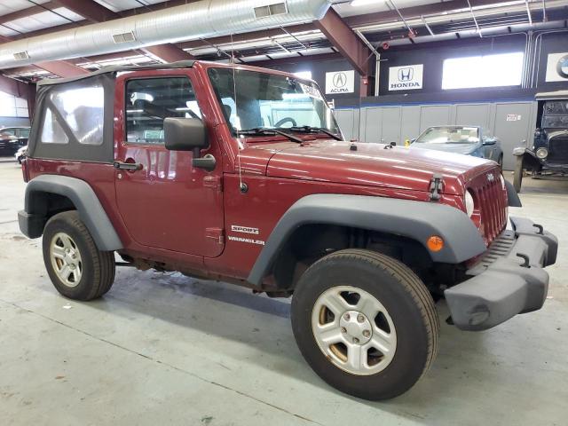 1J4AA2D14AL211339 - 2010 JEEP WRANGLER SPORT MAROON photo 4