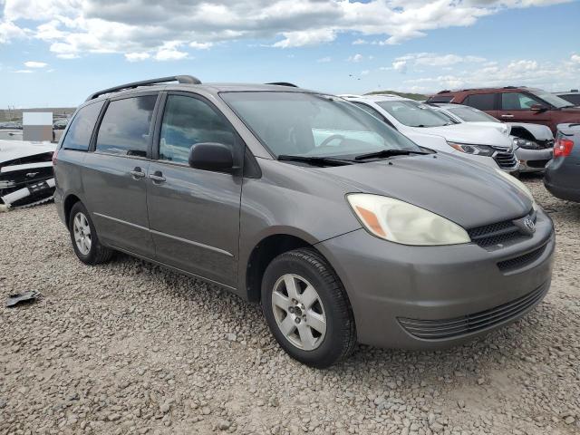 5TDZA23C24S068261 - 2004 TOYOTA SIENNA CE GRAY photo 4