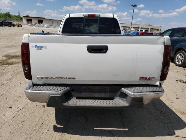 1GTCS196648140999 - 2004 GMC CANYON WHITE photo 6