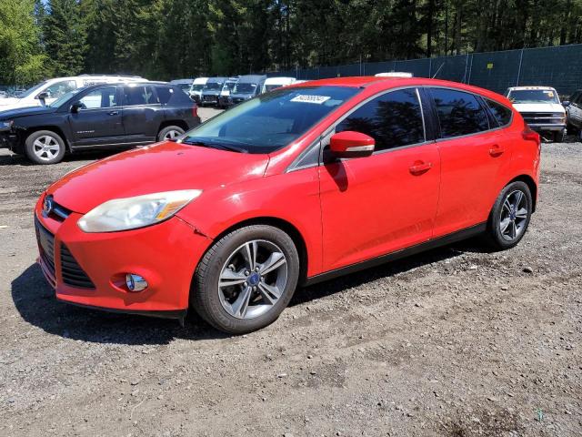 1FADP3K27EL137736 - 2014 FORD FOCUS SE RED photo 1