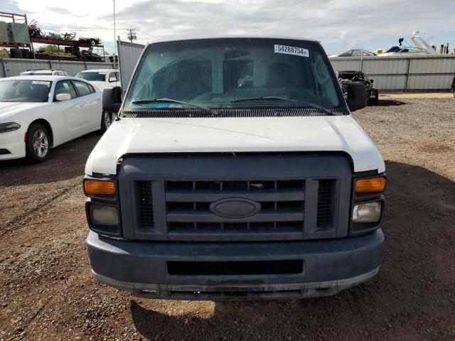 1FTNE1EW5BDA08987 - 2011 FORD ECONOLINE E150 VAN WHITE photo 5