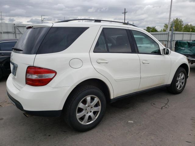 4JGBB86E66A058987 - 2006 MERCEDES-BENZ ML 350 WHITE photo 3