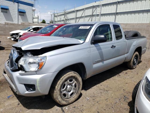 5TFTX4CN6CX013631 - 2012 TOYOTA TACOMA ACCESS CAB ვერცხლისფერი ფოტო 1