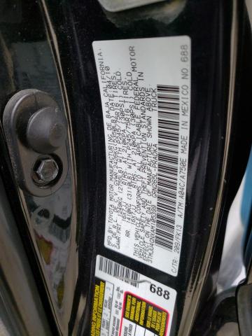 3TMJU4GNXAM105399 - 2010 TOYOTA TACOMA DOUBLE CAB PRERUNNER BLACK photo 12