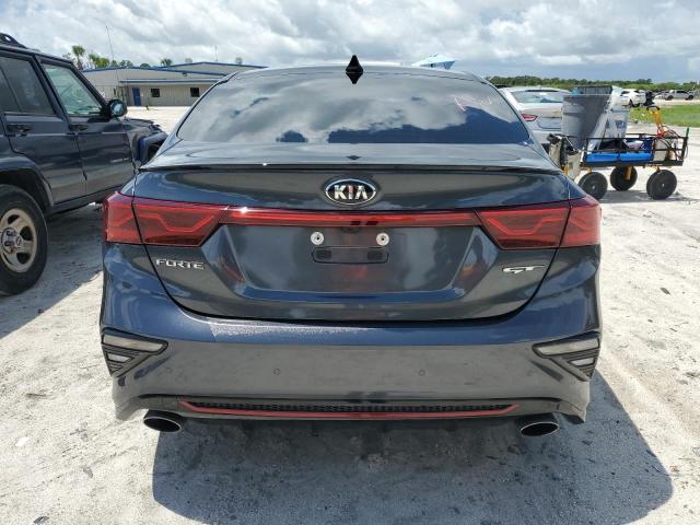 3KPF44AC2ME397027 - 2021 KIA FORTE GT GRAY photo 6