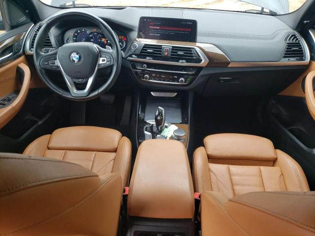 5UXTR9C51JLC72881 - 2018 BMW X3 XDRIVE30I BLACK photo 8