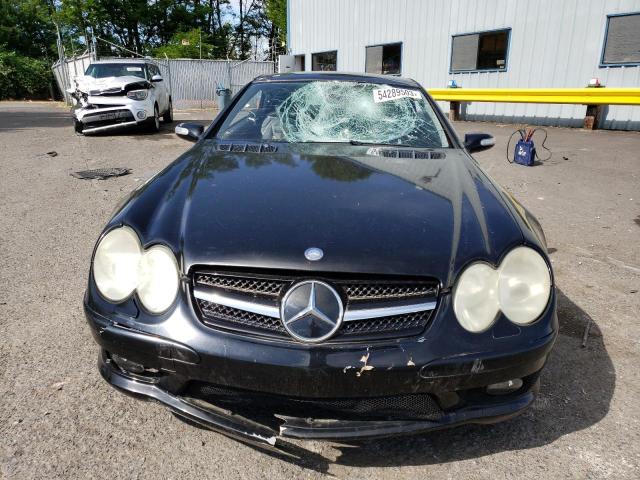 WDBSK75F55F093593 - 2005 MERCEDES-BENZ SL 500 BLACK photo 5