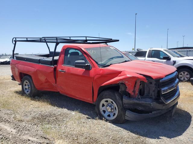 1GCNCNEH1HZ234924 - 2017 CHEVROLET SILVERADO C1500 RED photo 4