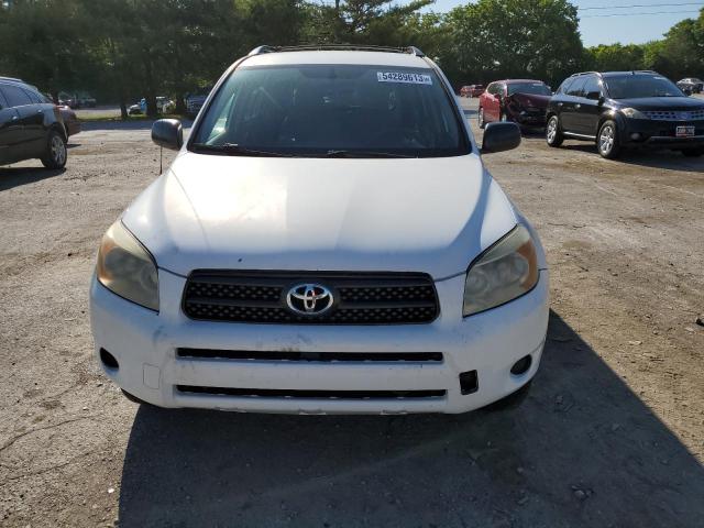 JTMBD33V086061038 - 2008 TOYOTA RAV4 WHITE photo 5