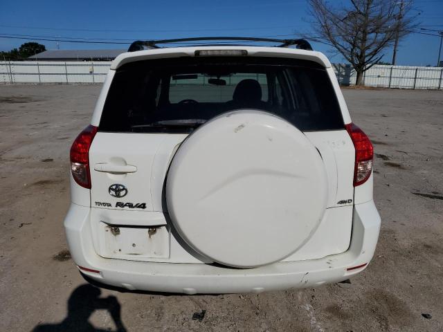 JTMBD33V086061038 - 2008 TOYOTA RAV4 WHITE photo 6